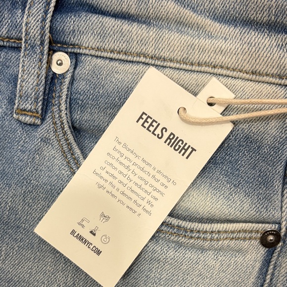 Blank NYC Women's Light Blue Denim Jeans - Picture 2 of 4